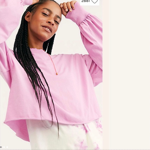 Free People We The Free Denver Long Sleeve Tee Top - Picture 3 of 3